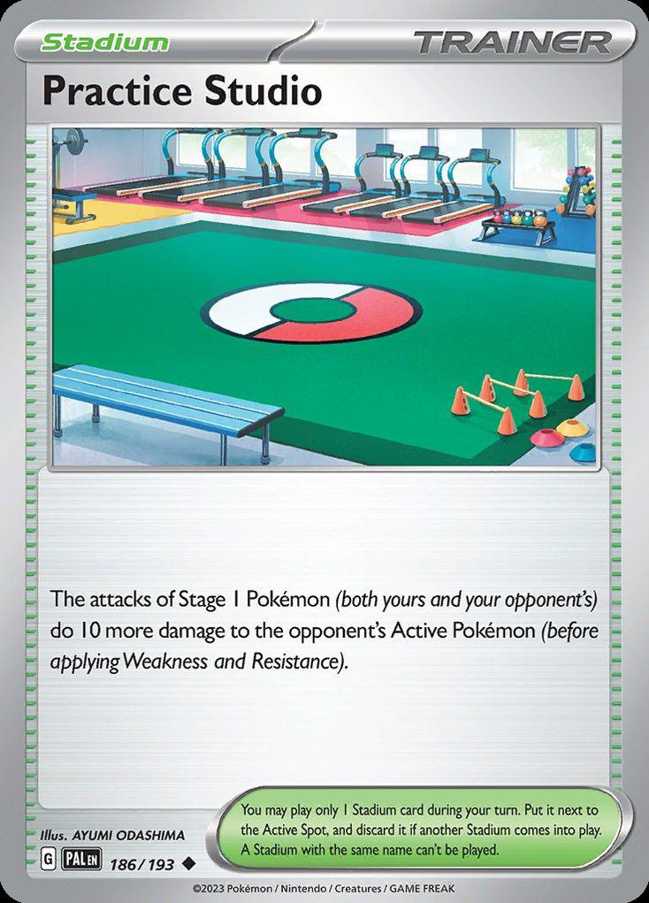 Practice Studio - Paldea Evolved (Uncommon) [PAL-186] Main image