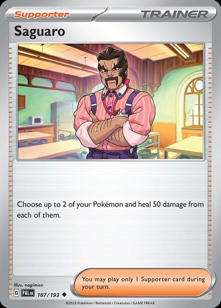 Saguaro - Paldea Evolved (Uncommon) [PAL-187] Main image