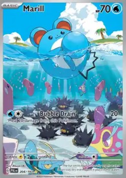 Marill - Paldea Evolved (Illustration Rare) [PAL-204] Hoofdafbeelding