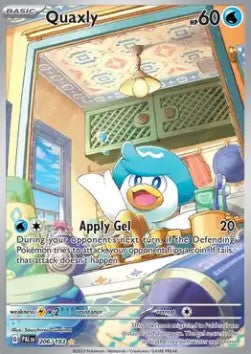 Quaxly - Paldea Evolved (Illustration Rare) [PAL-206] Hover Image