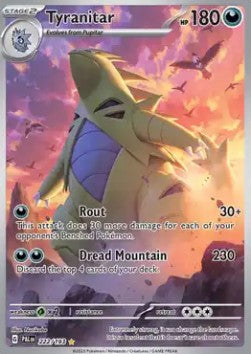 Tyranitar - Paldea Evolved (Illustration Rare) [PAL-222] Immagine principale del prodotto