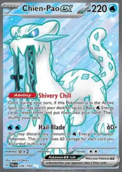 Chien-Pao ex - Paldea Evolved (Ultra Rare) [PAL-236] Imagen principal del producto