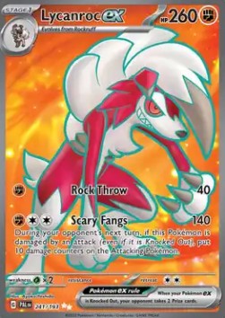 Lycanroc ex - Paldea Evolved (Ultra Rare) [PAL-241] Hoofdafbeelding