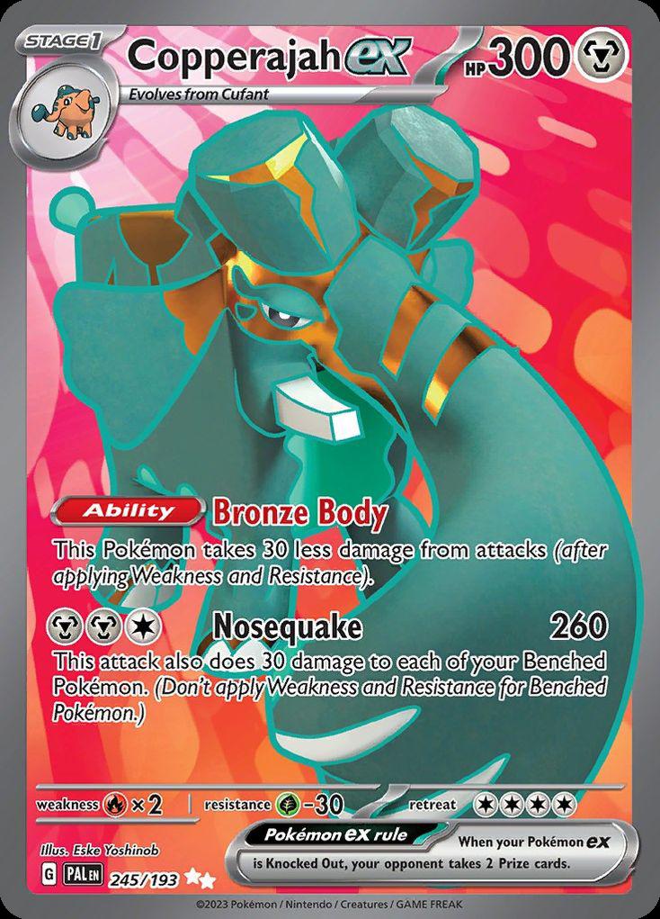 Copperajah ex - Paldea Evolved (Ultra Rare) [PAL-245] Hoofdafbeelding