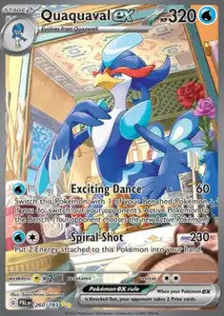 Quaquaval ex - Paldea Evolved (Special Illustration Rare) [PAL-260] Hoofdafbeelding