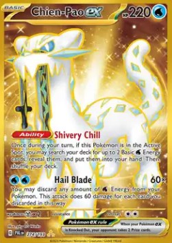 Chien-Pao ex - Paldea Evolved (Secret Rare) [PAL-274] Hover Image