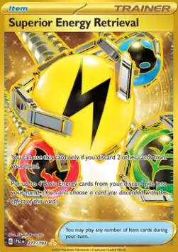 Superior Energy Retrieval - Paldea Evolved (Secret Rare) [PAL-277] Immagine principale del prodotto