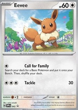 Eevee - SV Black Star Promos (Promo) [SVP-043] Hover Image