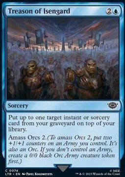 Treason of Isengard - The Lord of the Rings: Tales of Middle-earth (Common) [LTR-74] Hover Image