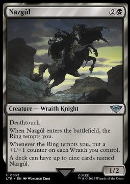 Nazgûl (V.1) - The Lord of the Rings: Tales of Middle-earth: Extras (Uncommon) [XLTR-332] Immagine principale del prodotto