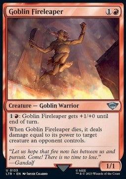Goblin Fireleaper - The Lord of the Rings: Tales of Middle-earth (Uncommon) [LTR-133] Image principale du produit