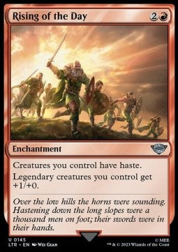 Rising of the Day - The Lord of the Rings: Tales of Middle-earth (Uncommon) [LTR-145] Hover Image
