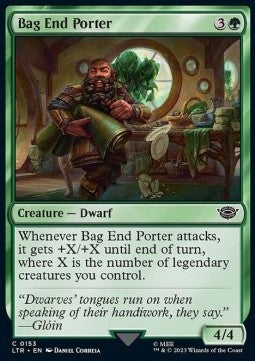 Bag End Porter - The Lord of the Rings: Tales of Middle-earth (Common) [LTR-153] Hover Image