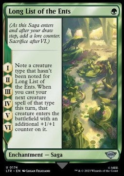 Long List of the Ents - The Lord of the Rings: Tales of Middle-earth (Uncommon) [LTR-174] Hauptbild