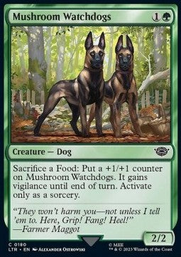 Mushroom Watchdogs - The Lord of the Rings: Tales of Middle-earth (Common) [LTR-180] Hover Image