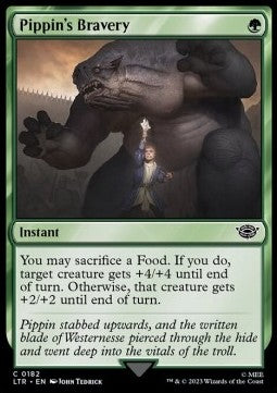 Pippin's Bravery - The Lord of the Rings: Tales of Middle-earth (Common) [LTR-182] Hover Image