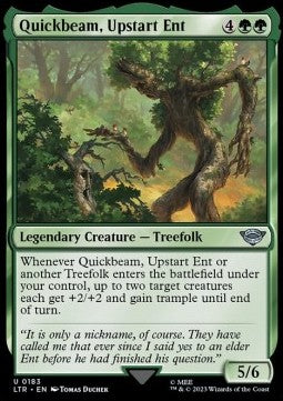 Quickbeam, Upstart Ent - The Lord of the Rings: Tales of Middle-earth (Uncommon) [LTR-183] Hauptbild