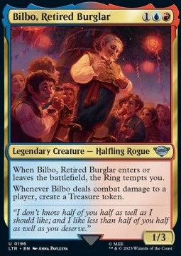 Bilbo, Retired Burglar - The Lord of the Rings: Tales of Middle-earth (Uncommon) [LTR-196] Hauptbild