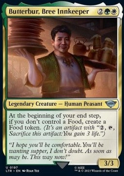 Butterbur, Bree Innkeeper - The Lord of the Rings: Tales of Middle-earth (Uncommon) [LTR-197] Hover Image