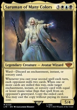 Saruman of Many Colors - The Lord of the Rings: Tales of Middle-earth (Mythic) [LTR-223] Image principale du produit