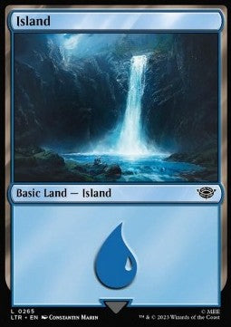Island (V.2) - The Lord of the Rings: Tales of Middle-earth (Land) [LTR-265] Image principale du produit