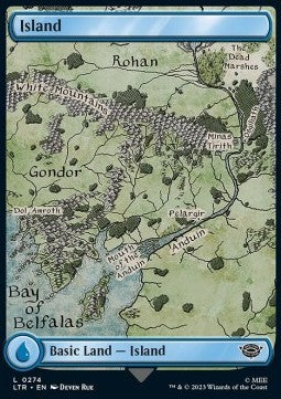 Island (V.3) - The Lord of the Rings: Tales of Middle-earth (Land) [LTR-274] Image principale du produit