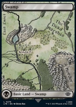 Swamp (V.3) - The Lord of the Rings: Tales of Middle-earth (Land) [LTR-276] Image principale du produit