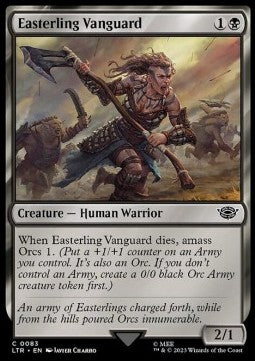 Easterling Vanguard - The Lord of the Rings: Tales of Middle-earth (Common) [LTR-83] Hover Image