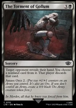 The Torment of Gollum - The Lord of the Rings: Tales of Middle-earth (Common) [LTR-110] Hover Image