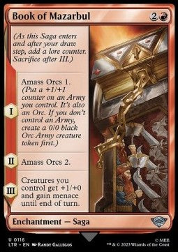 Book of Mazarbul - The Lord of the Rings: Tales of Middle-earth (Uncommon) [LTR-116] Hover Image