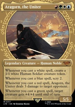Aragorn, the Uniter (V.1) - The Lord of the Rings: Tales of Middle-earth: Extras (Mythic) [XLTR-317] Hoofdafbeelding