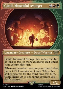Gimli, Mournful Avenger (V.1) - The Lord of the Rings: Tales of Middle-earth: Extras (Rare) [XLTR-323] Immagine principale del prodotto