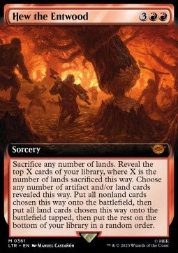 Hew the Entwood - The Lord of the Rings: Tales of Middle-earth: Extras (Mythic) [XLTR-361] Hover Image