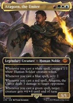 Aragorn, the Uniter (V.2) - The Lord of the Rings: Tales of Middle-earth: Extras (Mythic) [XLTR-434] Hover Image