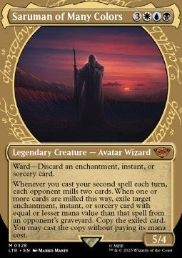 Saruman of Many Colors (V.1) - The Lord of the Rings: Tales of Middle-earth: Extras (Mythic) [XLTR-328] Immagine principale del prodotto