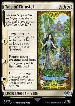Tale of Tinúviel - The Lord of the Rings: Tales of Middle-earth (Uncommon) [LTR-34] Image principale du produit