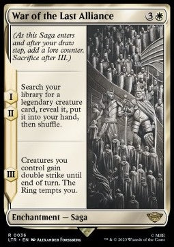 War of the Last Alliance - The Lord of the Rings: Tales of Middle-earth (Rare) [LTR-36] Imagen principal del producto