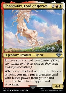 Shadowfax, Lord of Horses - The Lord of the Rings: Tales of Middle-earth (Uncommon) [LTR-227] Hauptbild