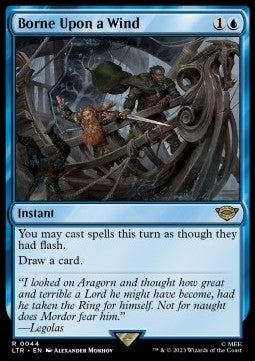 Borne Upon a Wind - The Lord of the Rings: Tales of Middle-earth (Rare) [LTR-44] Hover Image