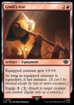Gimli's Axe - The Lord of the Rings: Tales of Middle-earth (Common) [LTR-130] Image principale du produit