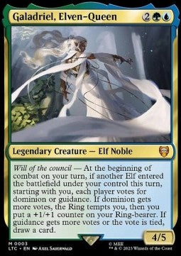 Galadriel, Elven-Queen - Commander: The Lord of the Rings: Tales of Middle-earth (Mythic) [LTC-3] Main image