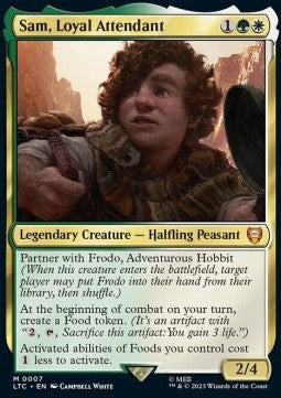Sam, Loyal Attendant - Commander: The Lord of the Rings: Tales of Middle-earth (Mythic) [LTC-7] Main image