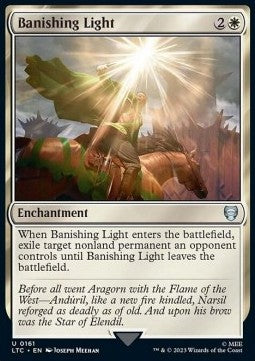 Banishing Light - Commander: The Lord of the Rings: Tales of Middle-earth (Uncommon) [LTC-161] Main image