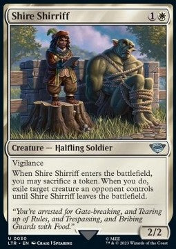 Shire Shirriff - The Lord of the Rings: Tales of Middle-earth (Uncommon) [LTR-30] Image principale du produit