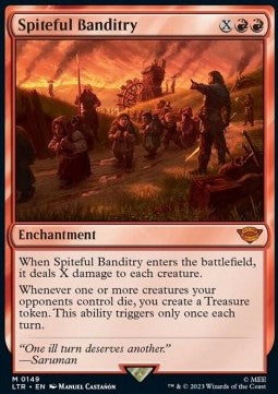 Spiteful Banditry - The Lord of the Rings: Tales of Middle-earth (Mythic) [LTR-149] Image principale du produit