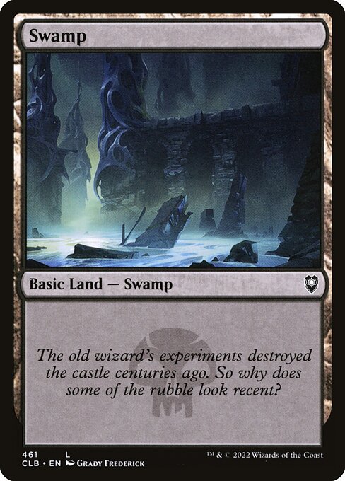 Swamp – Commander Legends: Battle for Baldur's Gate (CLB-461) Magic: The Gathering card | LC-REM-20260804-15151725576524-716460ce-2602-476c-aa53-40d1f22ea7c8 Image principale du produit