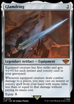 Glamdring - The Lord of the Rings: Tales of Middle-earth (Mythic) [LTR-239] Image principale du produit