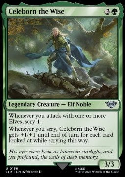 Celeborn the Wise - The Lord of the Rings: Tales of Middle-earth (Uncommon) [LTR-156] Hover Image