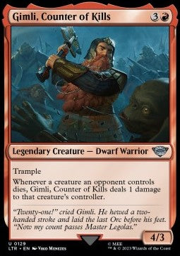 Gimli, Counter of Kills - The Lord of the Rings: Tales of Middle-earth (Uncommon) [LTR-129] Hover Image