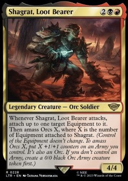 Shagrat, Loot Bearer - The Lord of the Rings: Tales of Middle-earth (Rare) [LTR-228] Hover Image